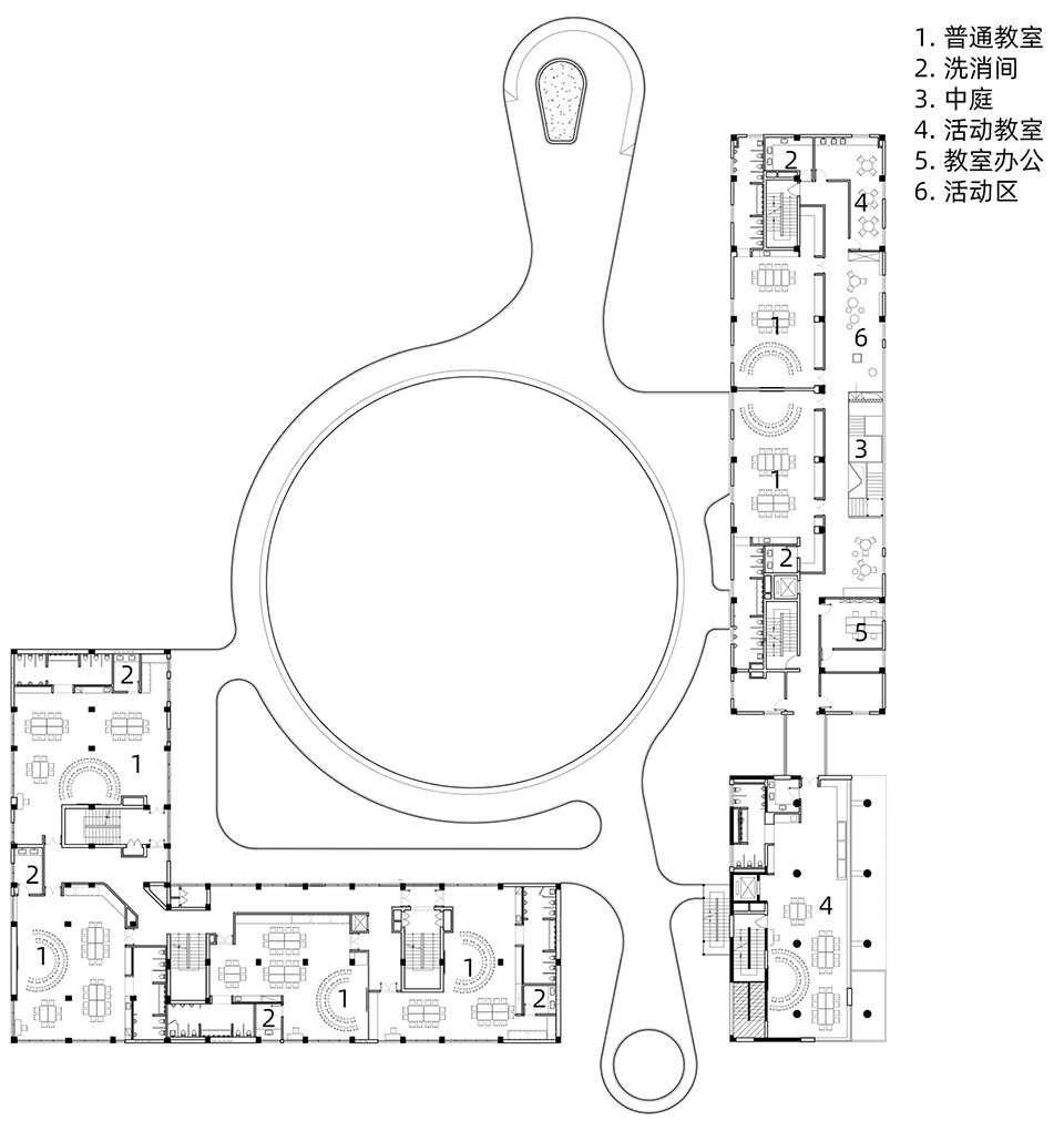 shanghai arete bilingual kindergarten by fmd