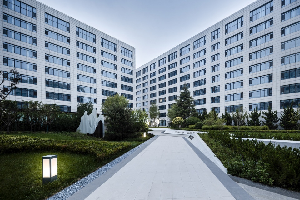 landscape design of the management sub center of cccc by cccc highway consultants co ltd
