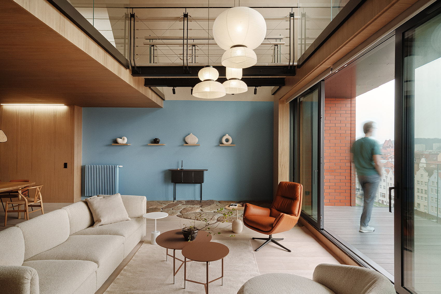 Apartment with a view of 1000 years of history by SIKORA INTERIORS - 谷德设计网