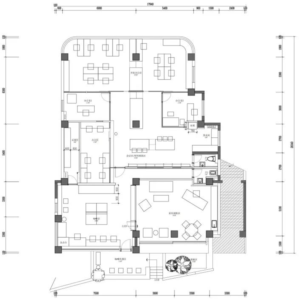 Fa Xi Studio(FXD) by FAXI SPACE DESIGN - 谷德设计网