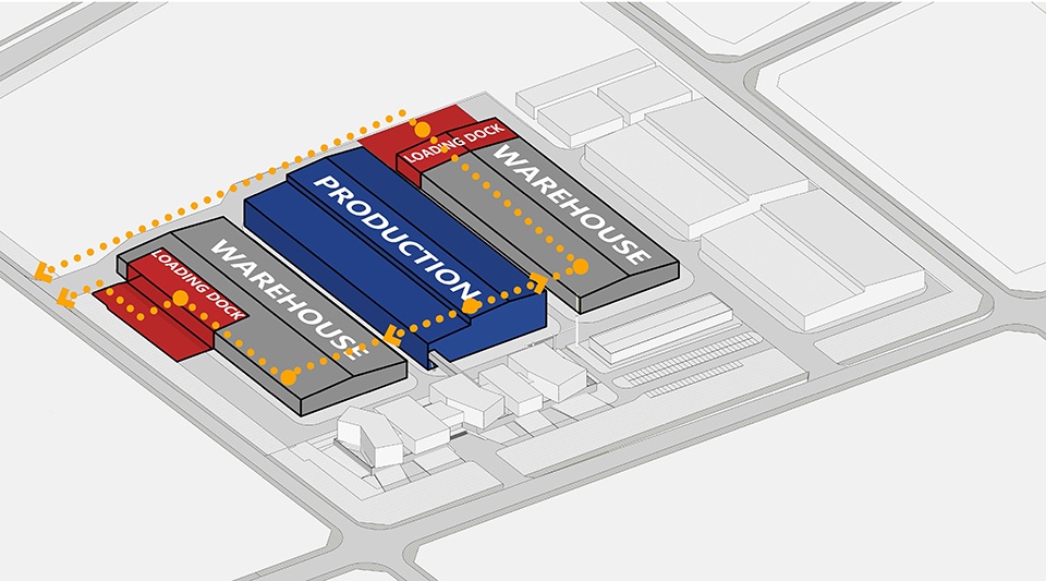 Carpoly Industrial Complex China by Interval Architects