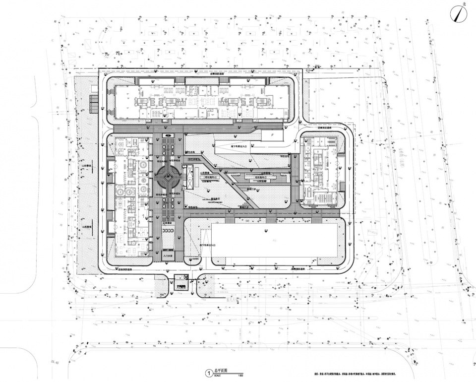landscape design of the management sub center of cccc by cccc highway consultants co ltd 4y3