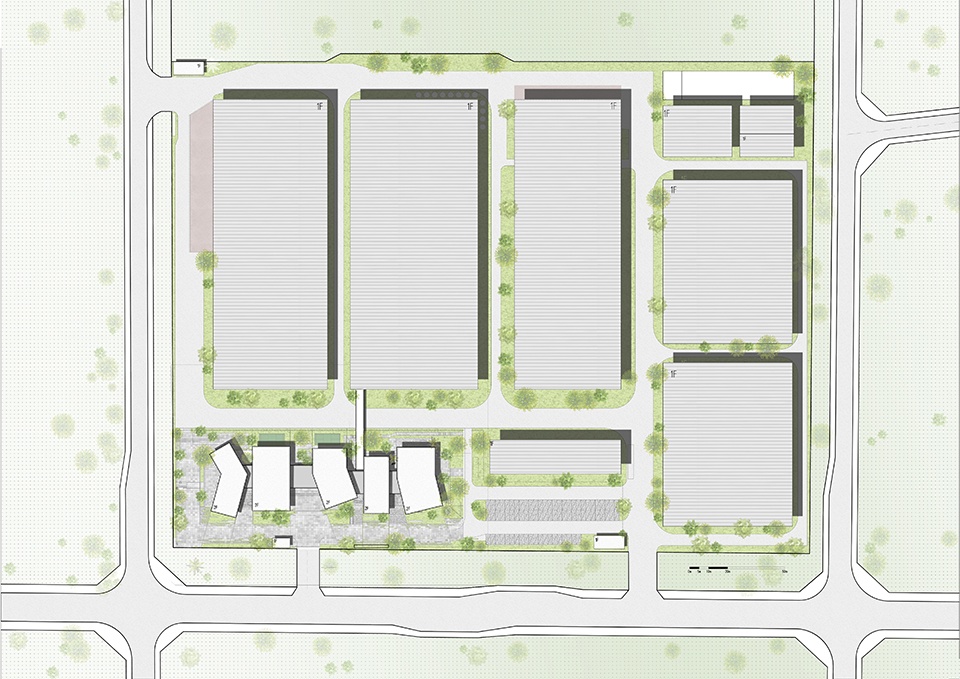 Carpoly Industrial Complex China by Interval Architects