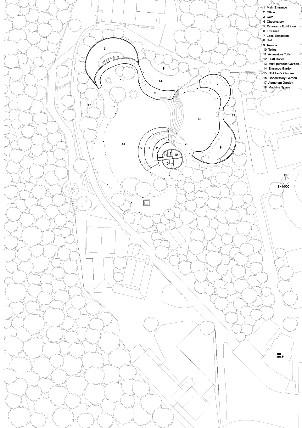 Yashima Mountaintop Park by SUO Style A
