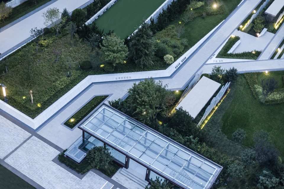 landscape design of the management sub center of cccc by cccc highway consultants co ltd