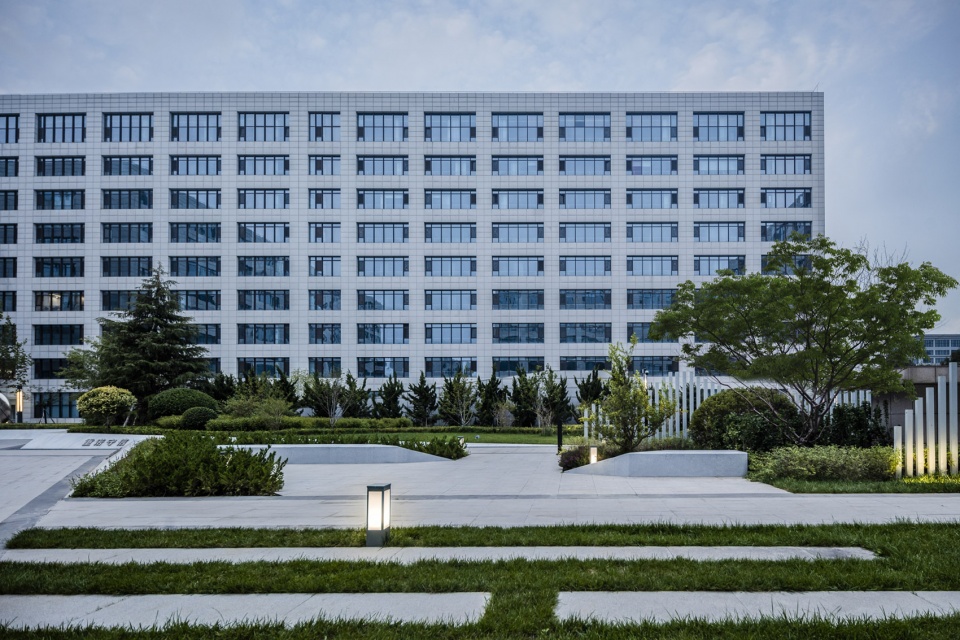 landscape design of the management sub center of cccc by cccc highway consultants co ltd