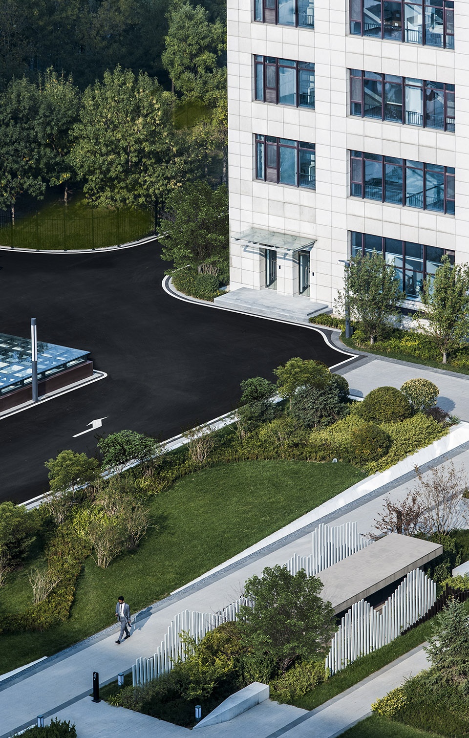 landscape design of the management sub center of cccc by cccc highway consultants co ltd