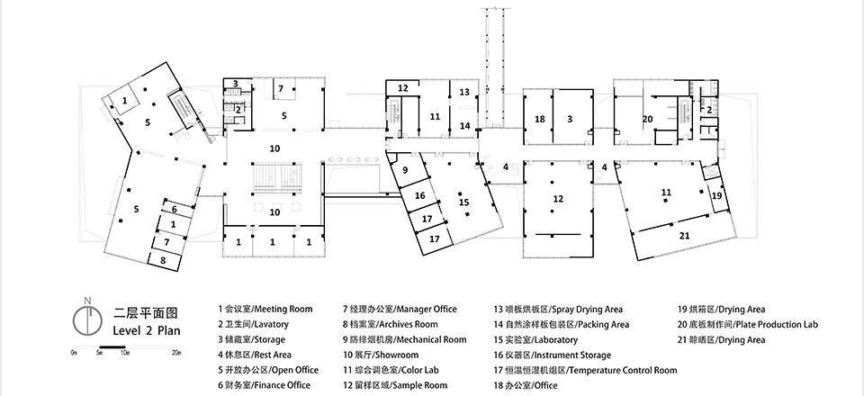 Carpoly Industrial Complex China by Interval Architects