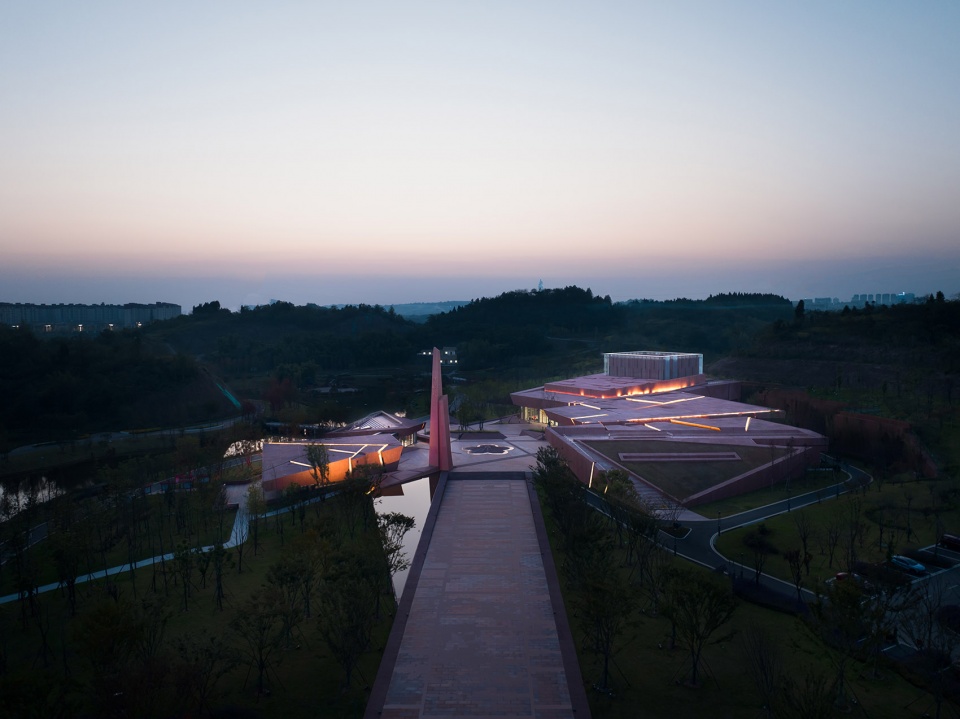 red education base of jiang jie hometown by sichuan provincial architectural design and research institute co ltd