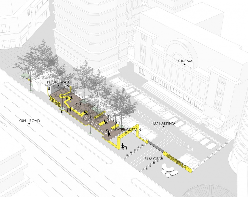 urban renewal of yunji road yichang by hid