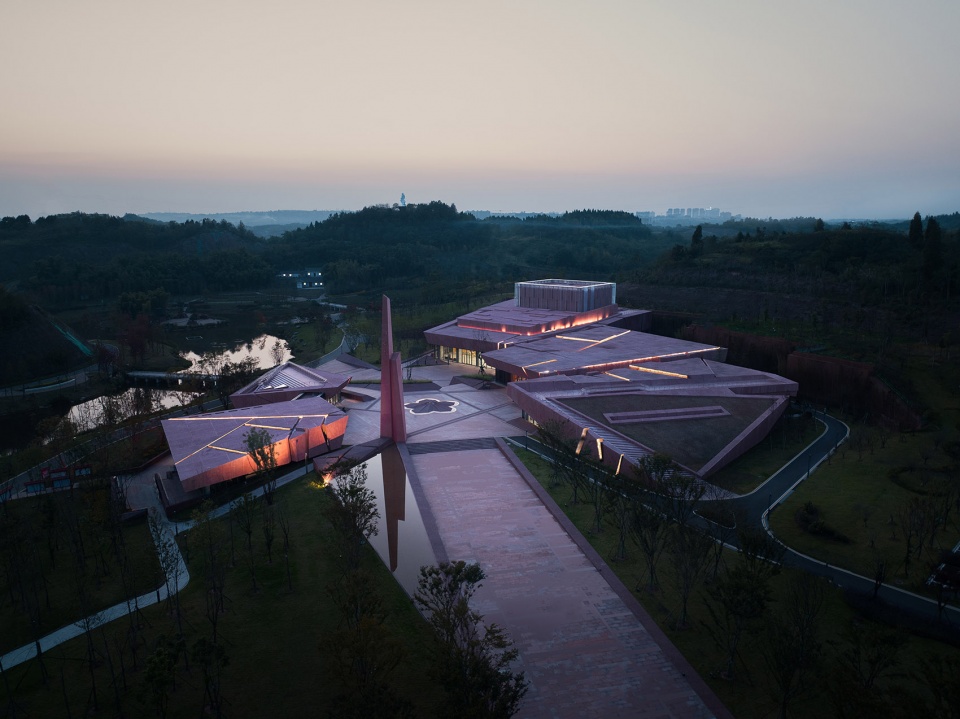 red education base of jiang jie hometown by sichuan provincial architectural design and research institute co ltd