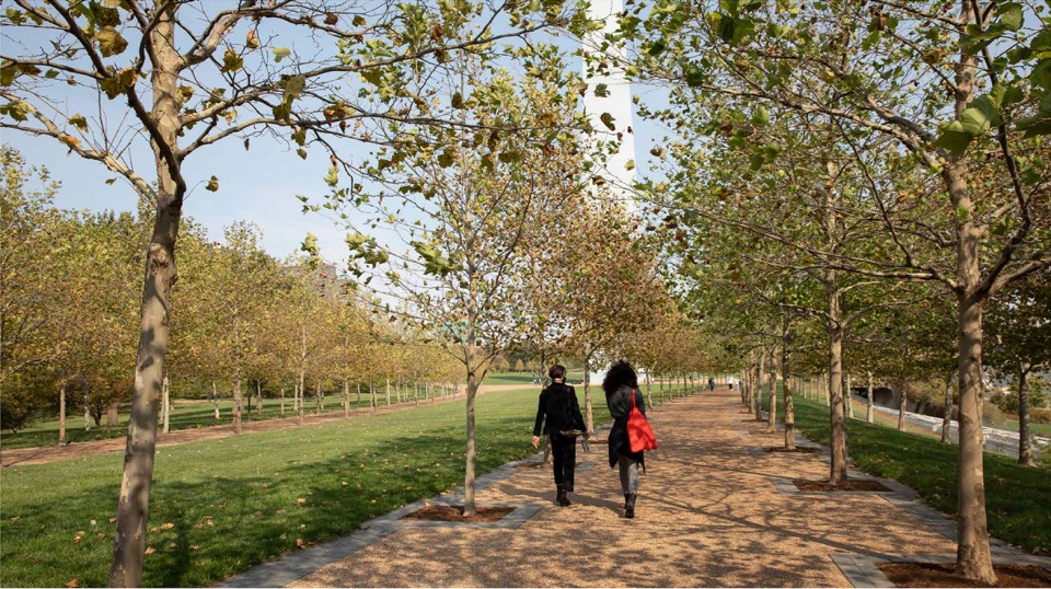 2021 asla urban design award of honor the cityarchriver project michael van valkenburgh associates