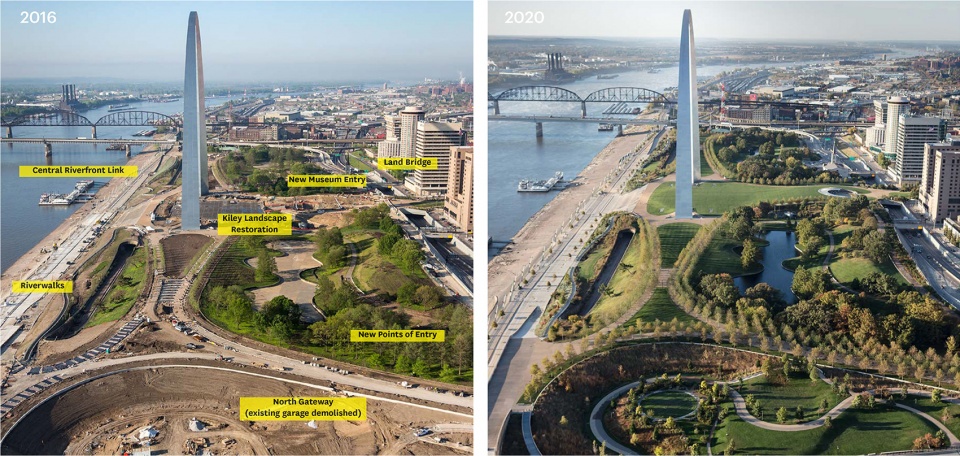 2021 asla urban design award of honor the cityarchriver project michael van valkenburgh associates