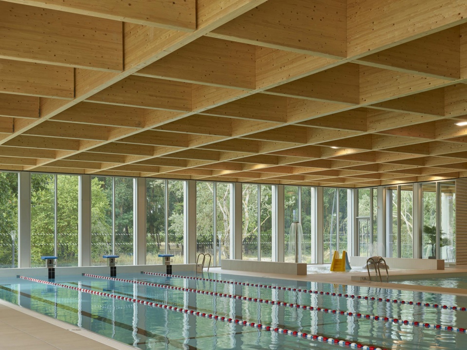 paicherou aquatic centre by taillandier architectes associes