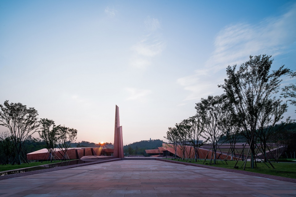 red education base of jiang jie hometown by sichuan provincial architectural design and research institute co ltd