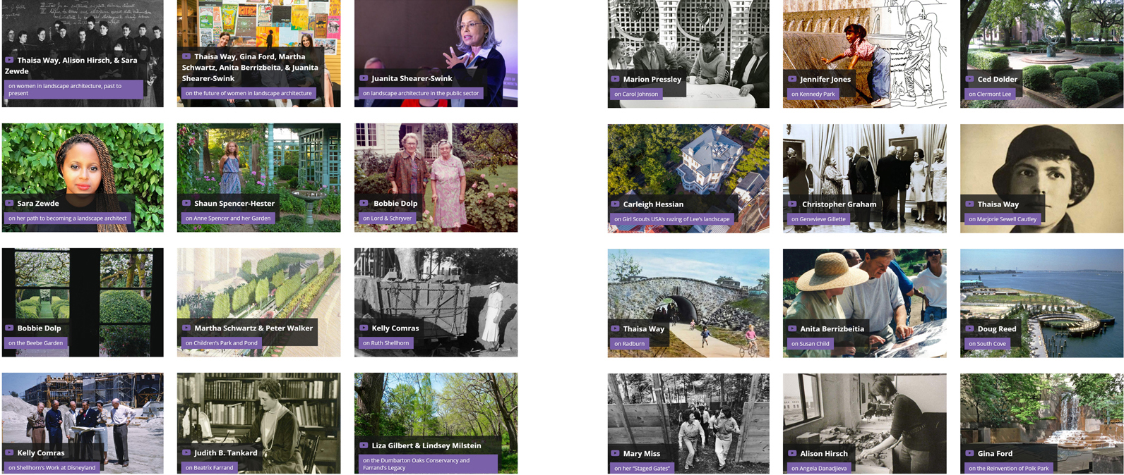 2021 asla communications award of honor landslide 2020 women take the lead the cultural landscape foundation