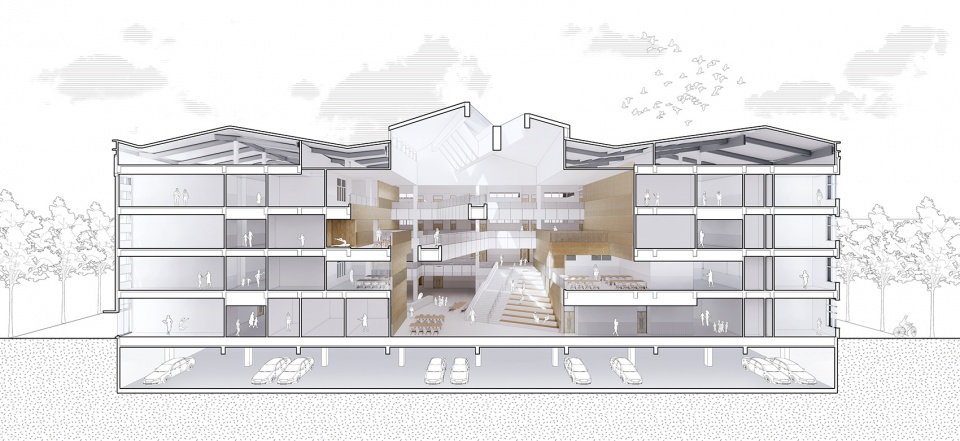 yuhua campus of nanjing zhonghua high school by southeast university architectural design and research institute