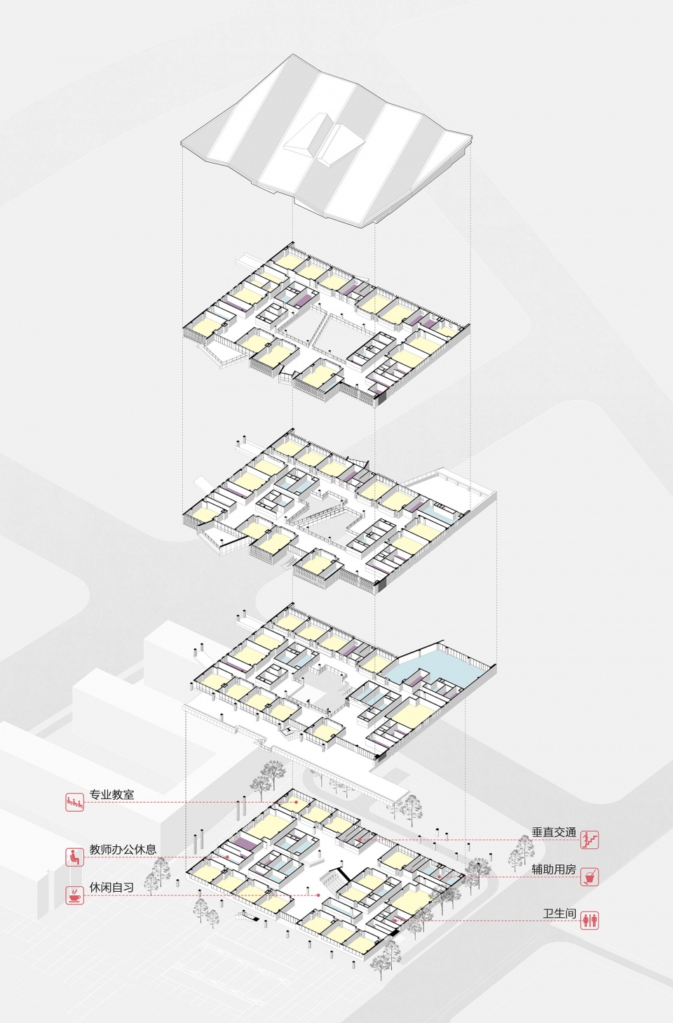 yuhua campus of nanjing zhonghua high school by southeast university architectural design and research institute