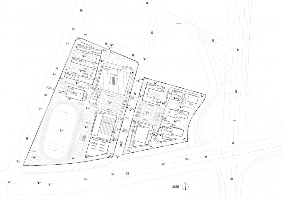 yuhua campus of nanjing zhonghua high school by southeast university architectural design and research institute