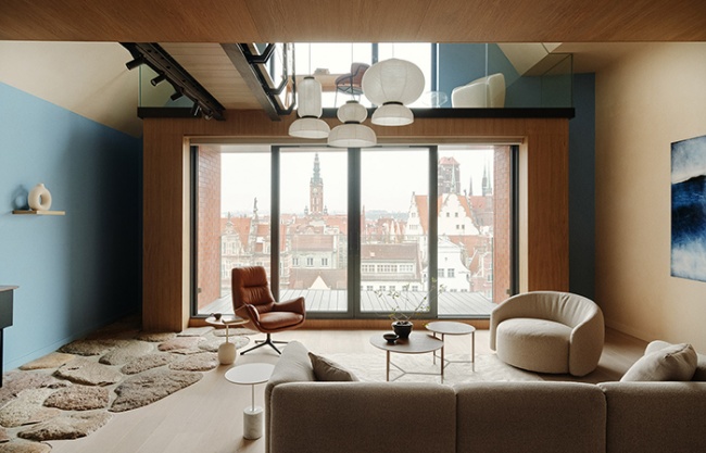 俯瞰千年历史的公寓，波兰 / SIKORA INTERIORS