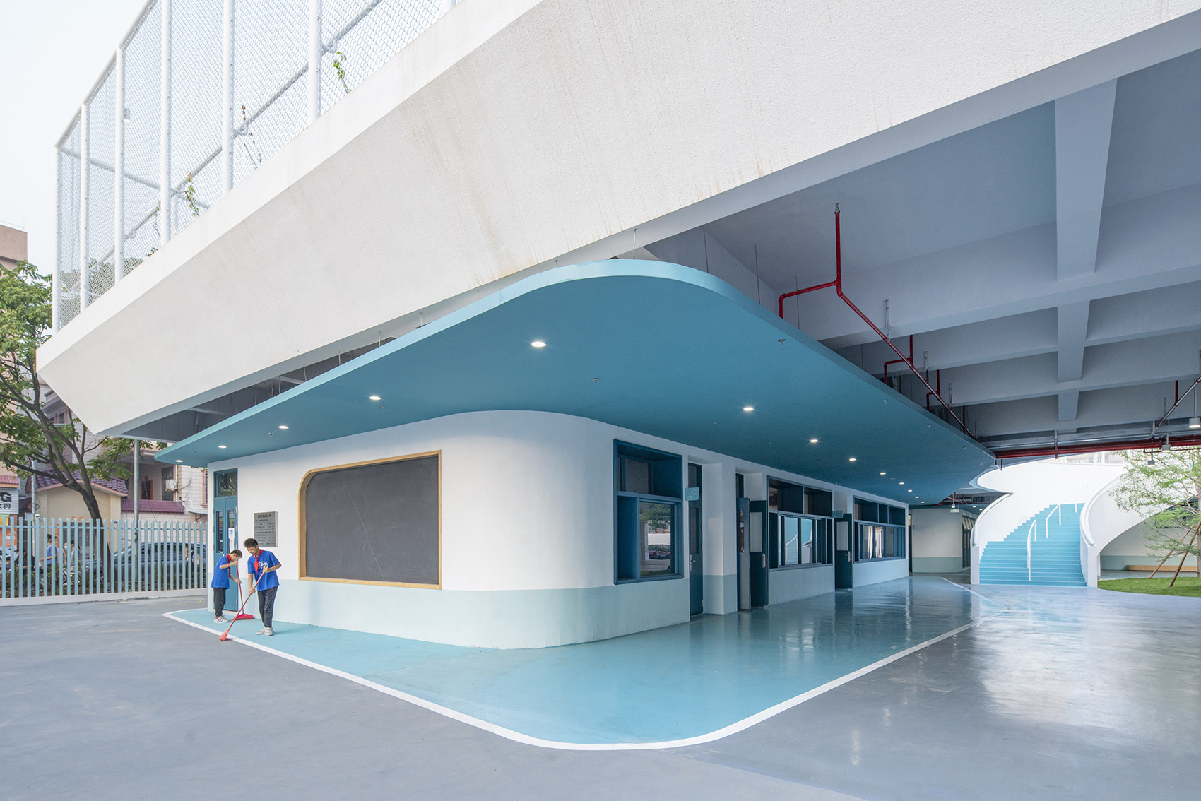 Renovation of the primary school affiliated to longjiang foreign