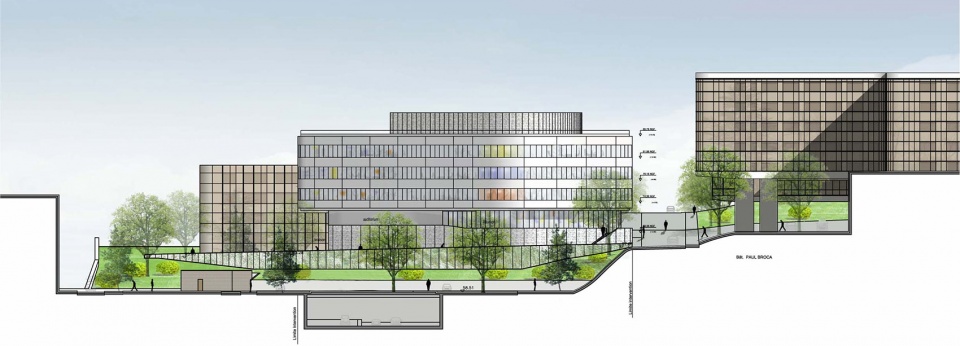 faculty of medicine of kremlin bicetre by pargade architectes