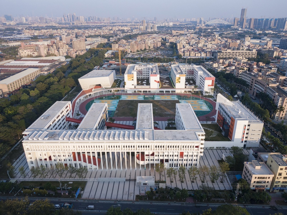 nanhai guicheng jingui high school by atelier cns