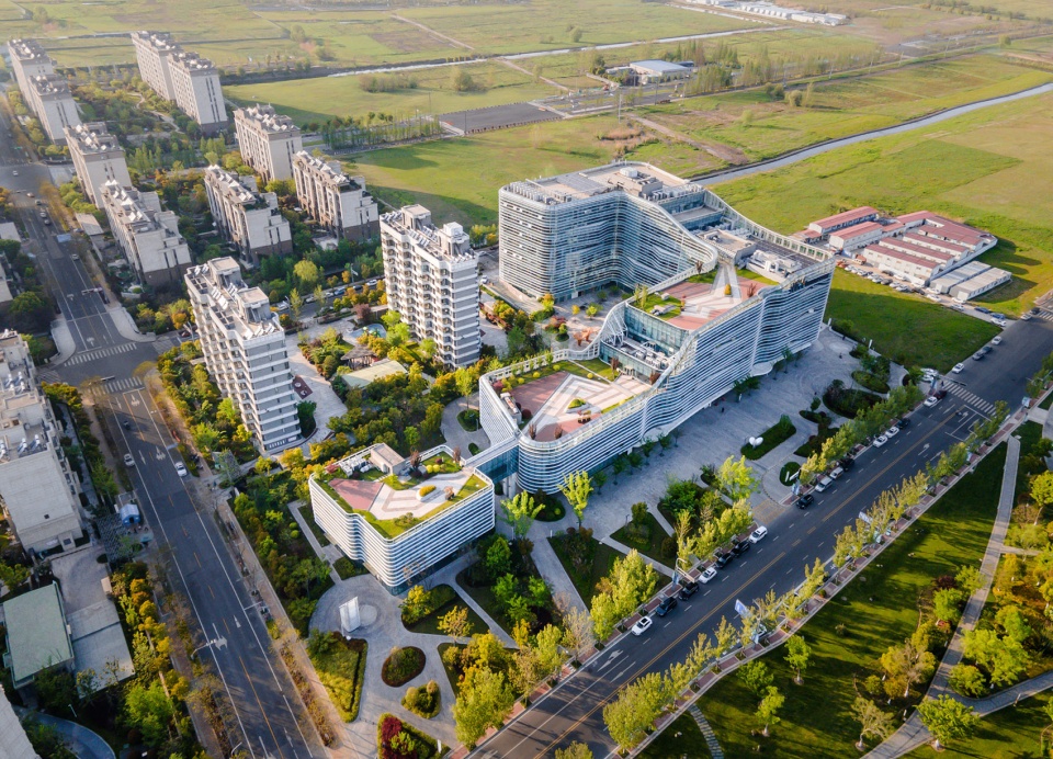 nanjing international water hub china by belt collins international