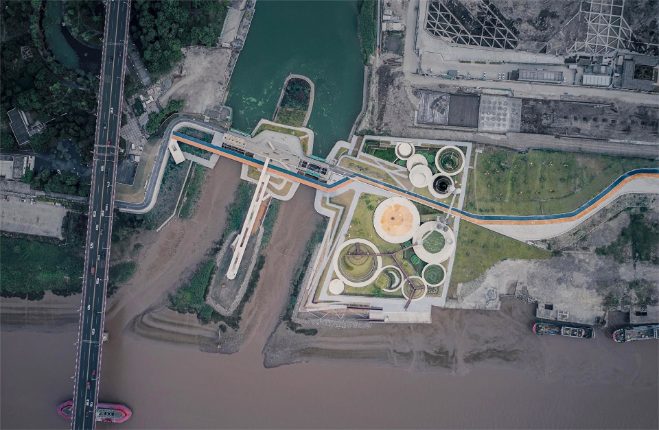 upgrading and renovation of the public space on the south bank of jiaojiang river by original design studiotjad