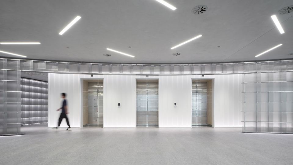 winding frames of light shanghai china by hcch studio