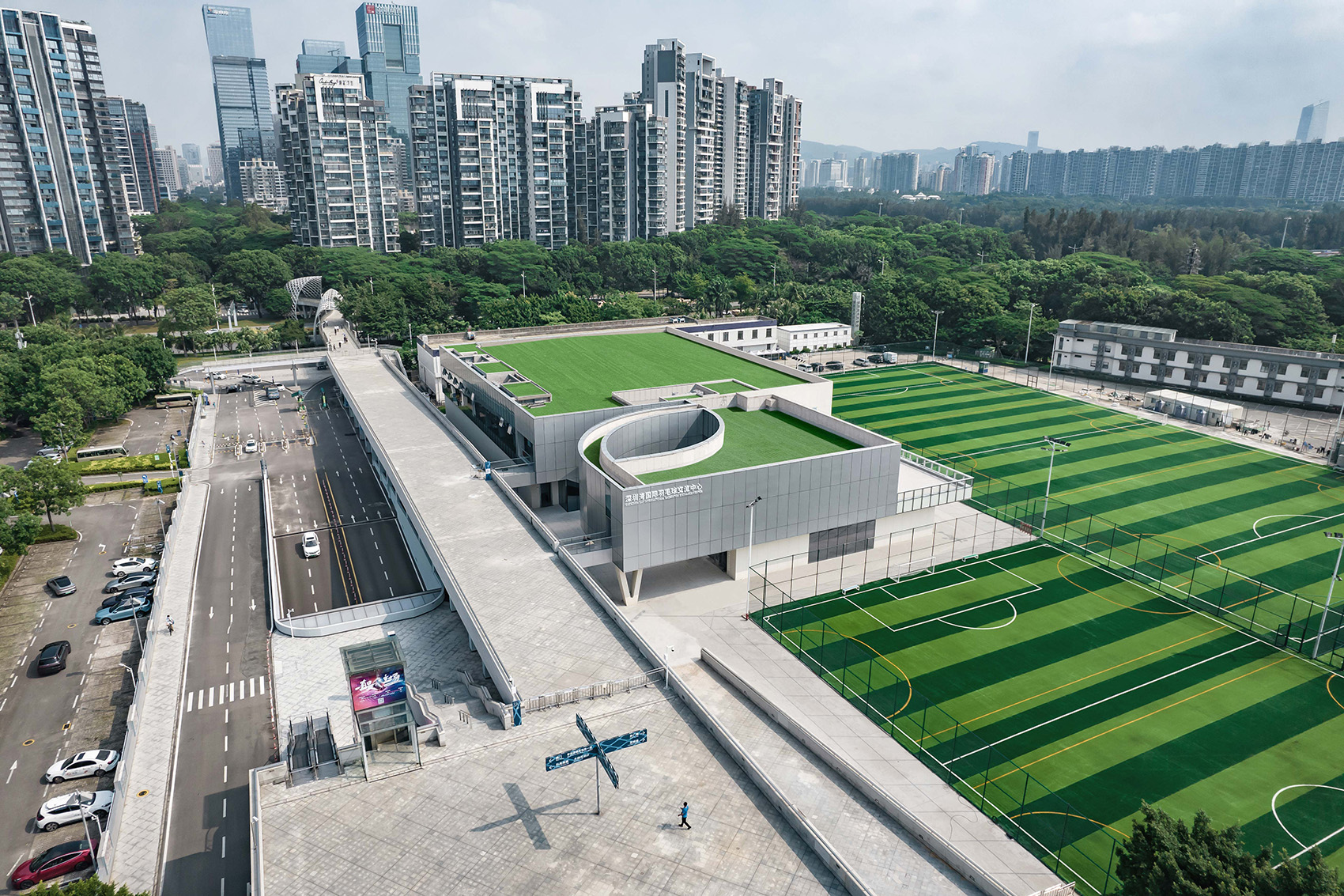 Shenzhen Bay International Badminton Exchange Center by SEED Qin Chen