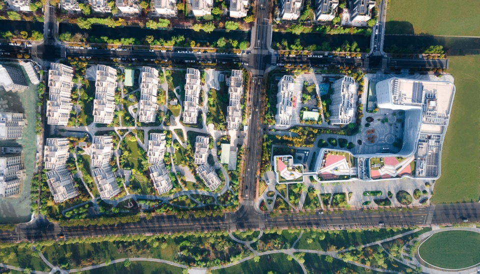 nanjing international water hub china by belt collins international