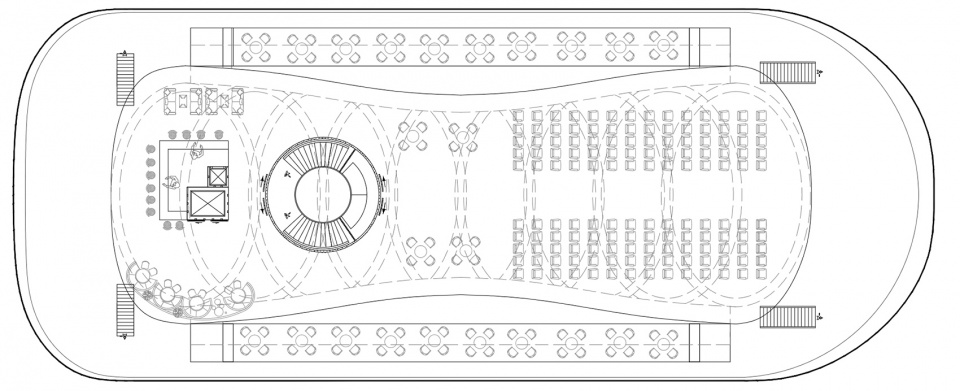 yangtze river wedding cruise ship appearance design by school of architecture and urban planning hust qing studio