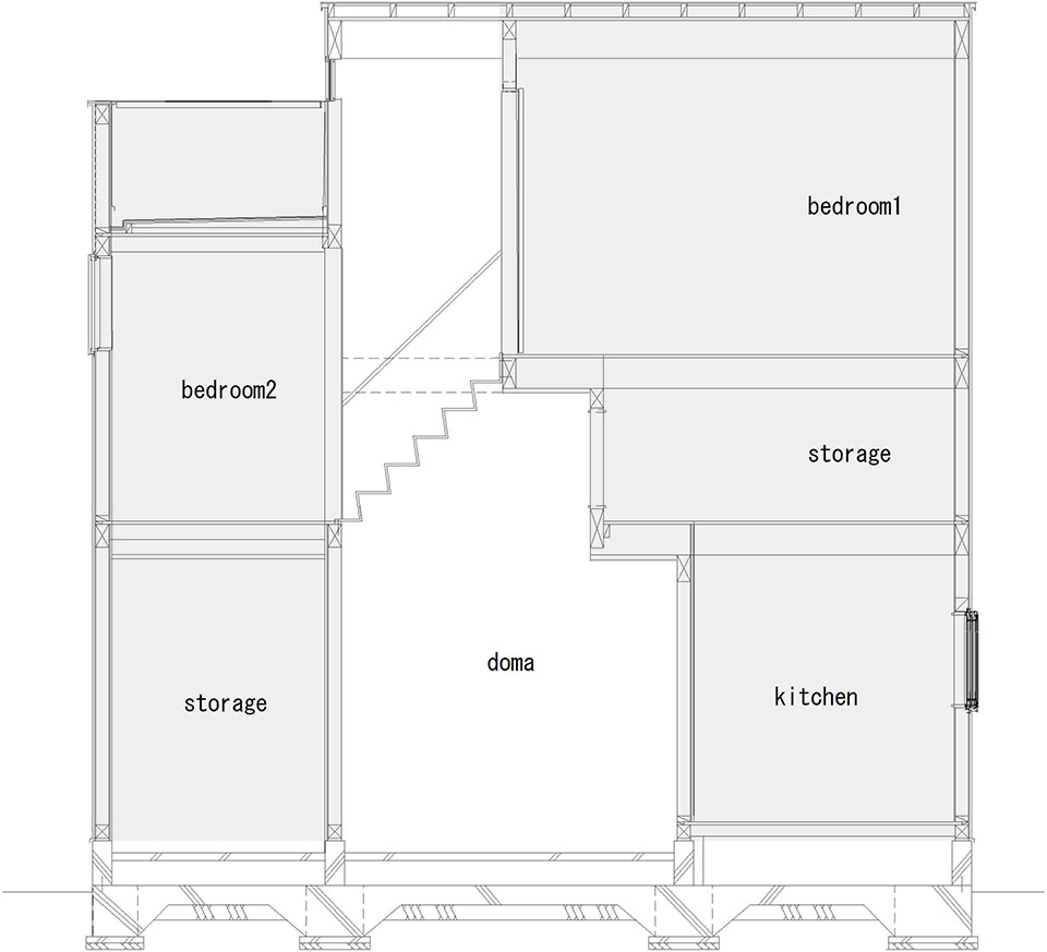 Split house by Shinsuke Fujii Architects - 谷德设计网