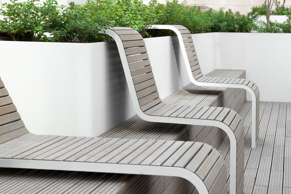 public space in the residential complex by basis architectural bureau