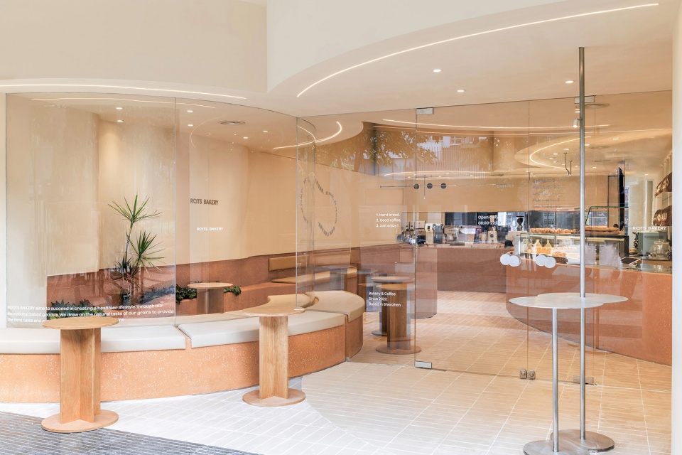 roots bakery by ruhaus studio