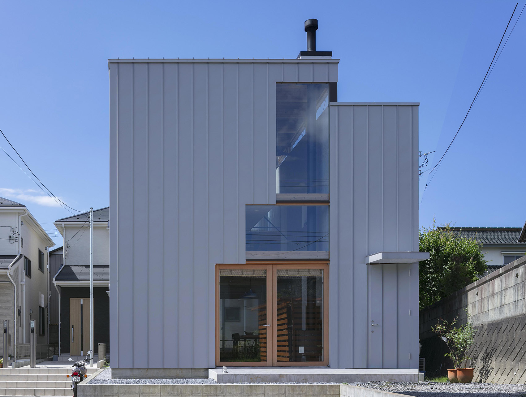 Split house by Shinsuke Fujii Architects - 谷德设计网