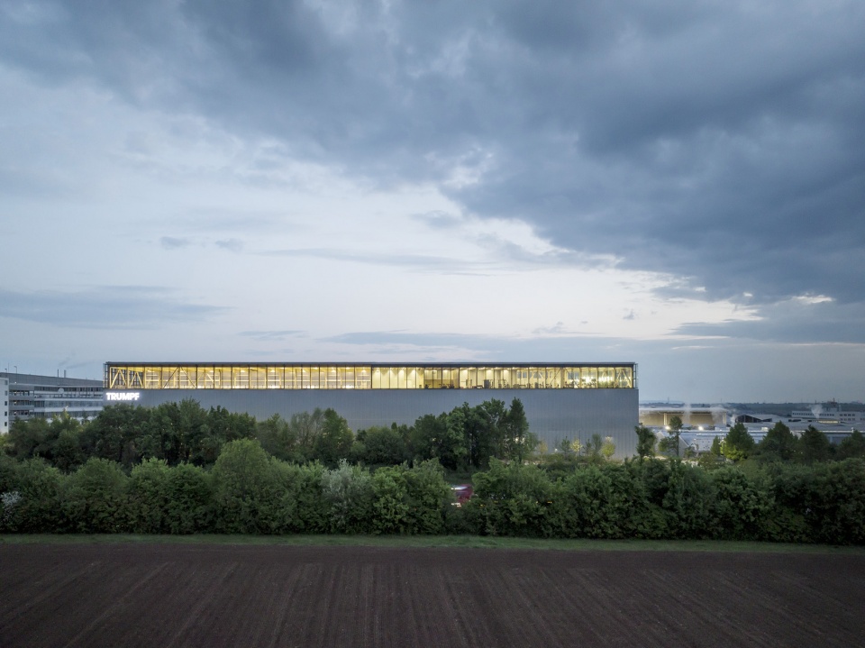 TRUMPF Fitness and Company Sports Center by Barkow Leibinger