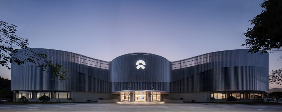 nio delivery center by kokaistudios
