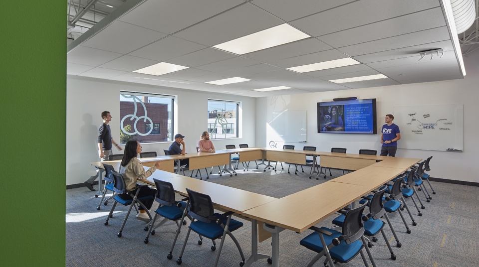 Nourishing Hope HQ by Wheeler Kearns Architects