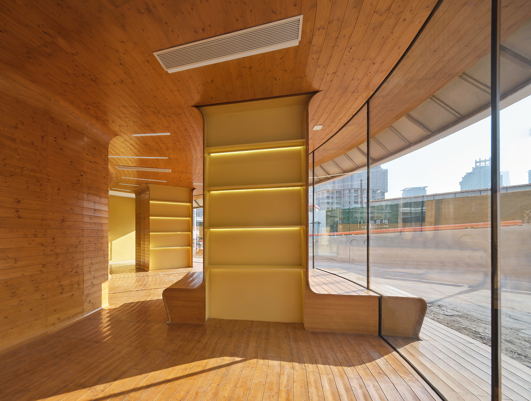 The Decoration Design of Suhe Service Station by Original Design Studio