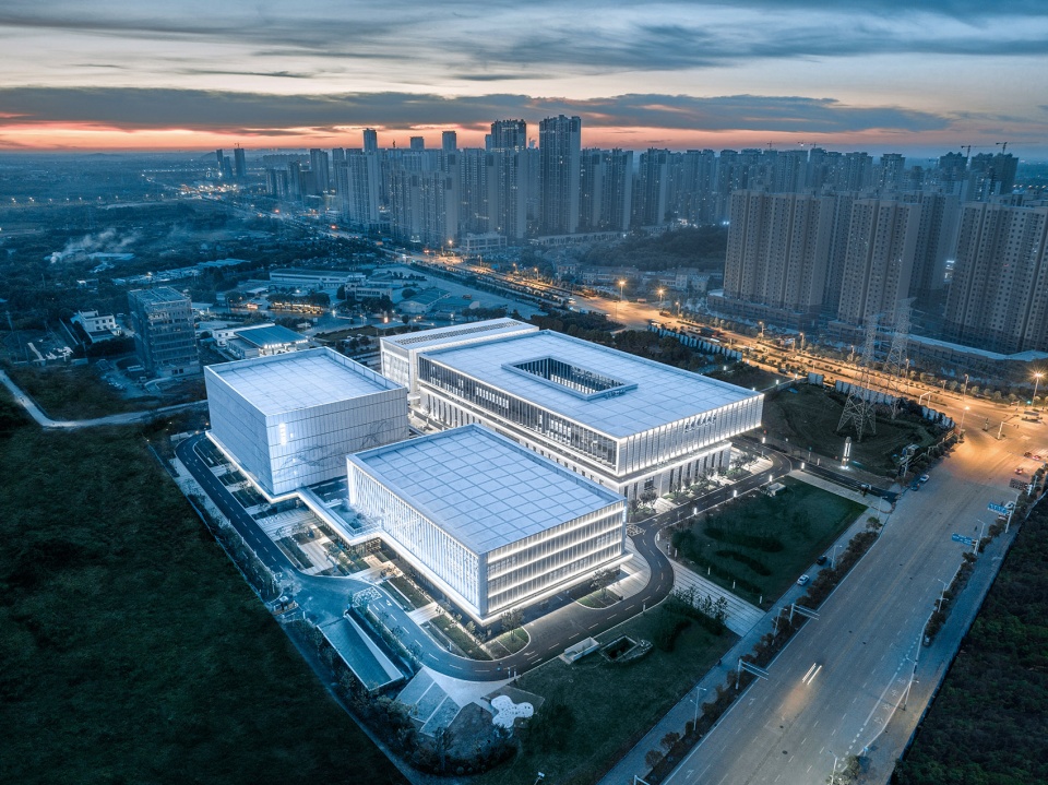 caidian urban comprehensive service center phase i by citic design