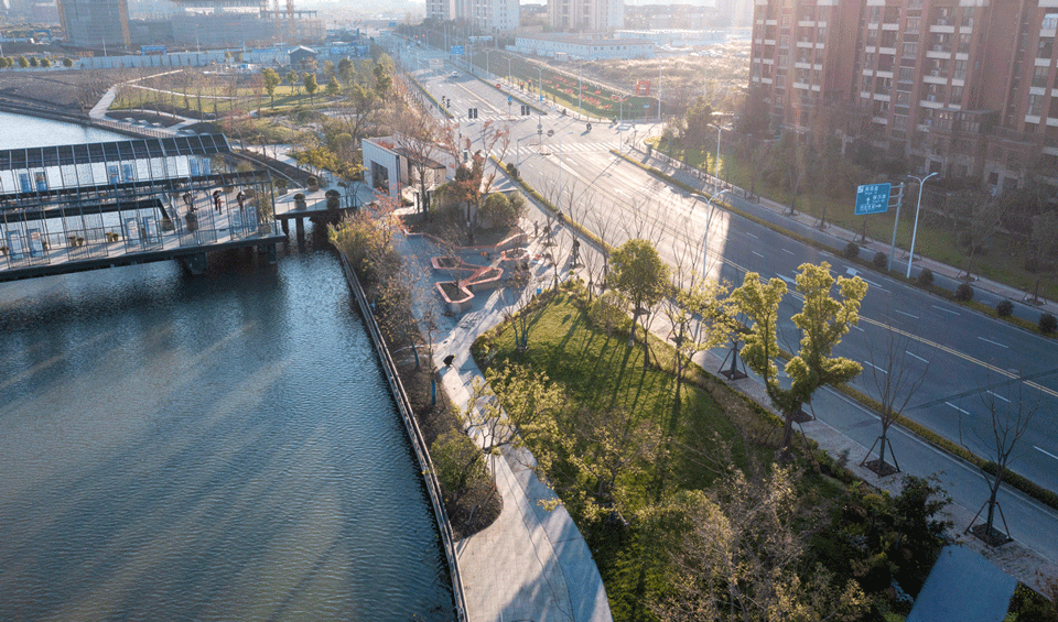 Shangkun Yueshan South Riverfront Community Park by Possibilism Design Studio