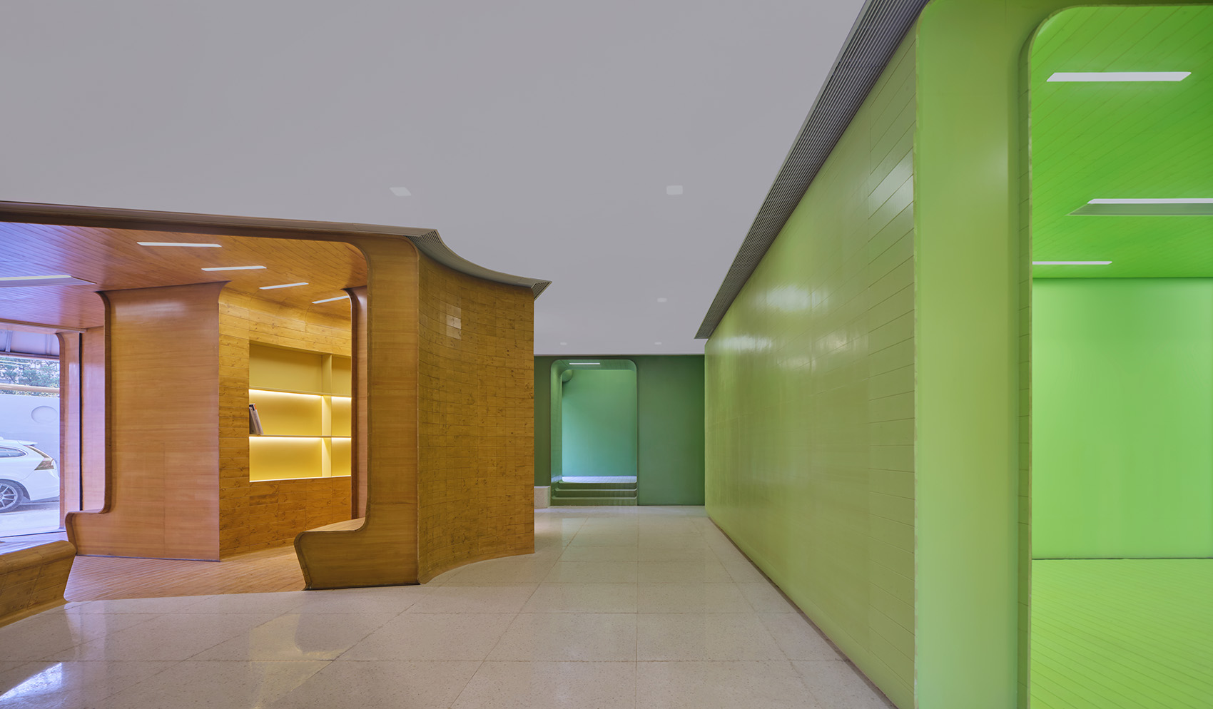 The Decoration Design of Suhe Service Station by Original Design Studio