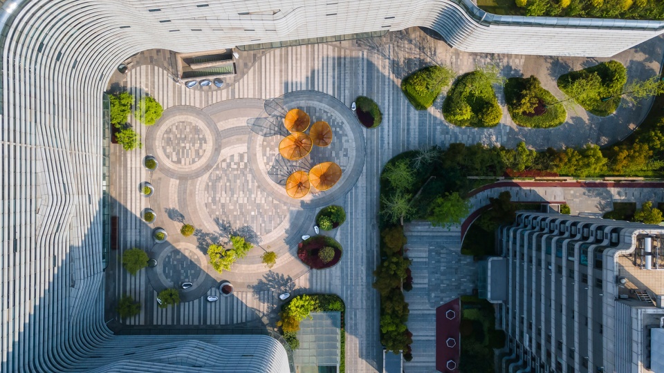 nanjing international water hub china by belt collins international