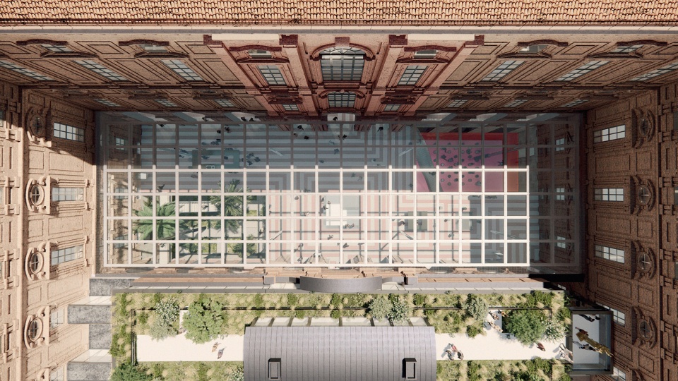 oma david gianotten wins competition to transform museo egizio in turin