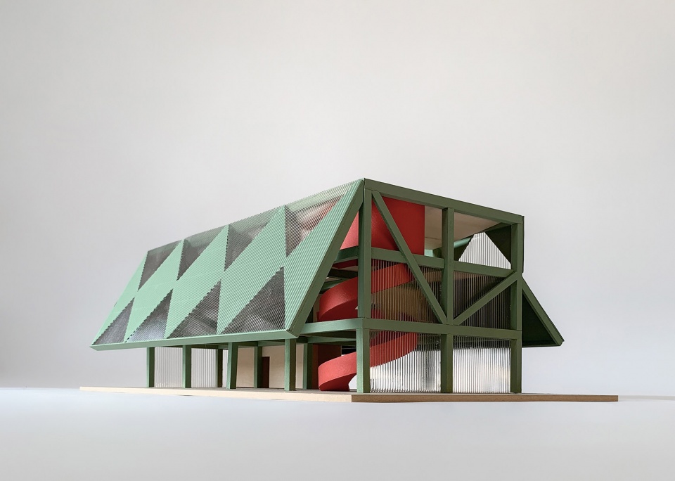 four roof pavilion by found projects schneider luescher