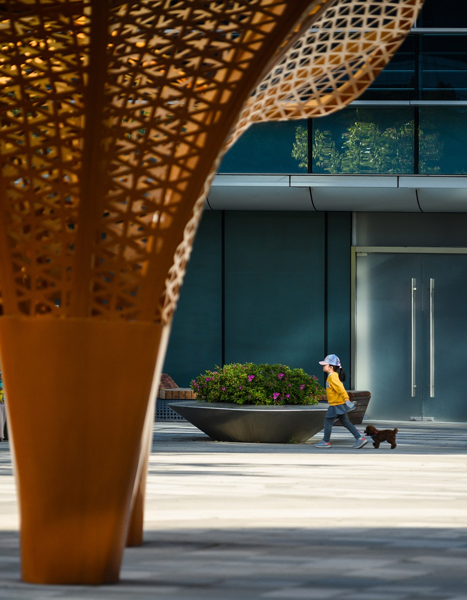 nanjing international water hub china by belt collins international