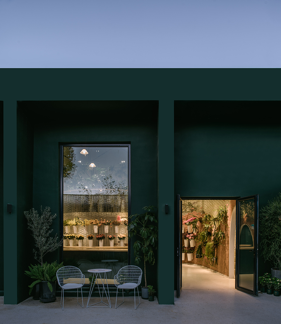”A Garden “ Only Flower Floral Art Studio by Fangwei Architects 谷德设计网