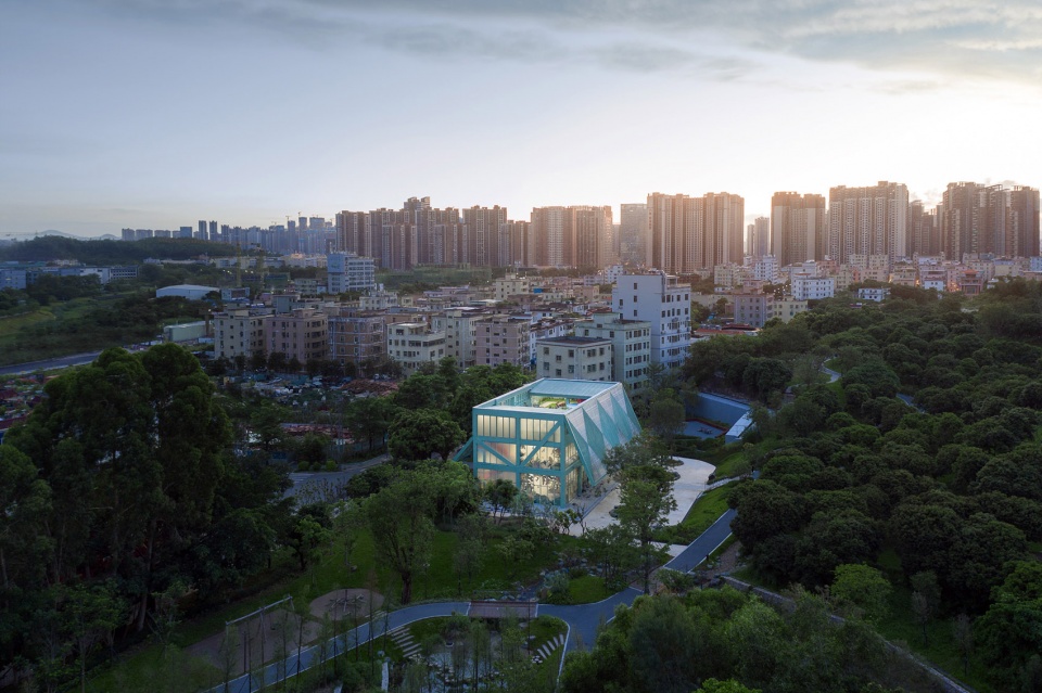 four roof pavilion by found projects schneider luescher